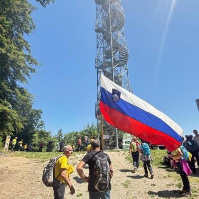 Stolp zdravja in veselja na Rudnici