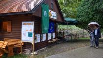 Projekt CIA2SFM v gozdarski koči ZGS predstavljen obiskovalcem sejma AGRA 2018