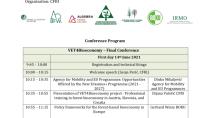 VABILO NA ZAKLJUČNO KONFERENCO PROJEKTA VET4BioECONOMY – Biogospodarstvo na področju gozdarstva