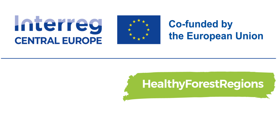 Projekt HealthyForestRegions &ndash; Vitalne gozdne regije: Podpora vitalnim gozdnim ekosistemom za dobrobit ljudi v gozdnatih regijah. Program: Interreg CENTRAL EUROPE