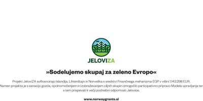 JeloviZA - Improve the state of ecosystems and preserve qualifying species in the Natura 2000 area.