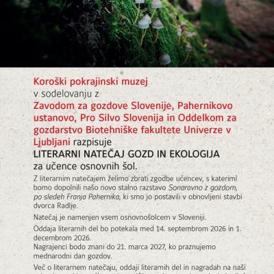 Literarni natečaj Gozd in ekologija