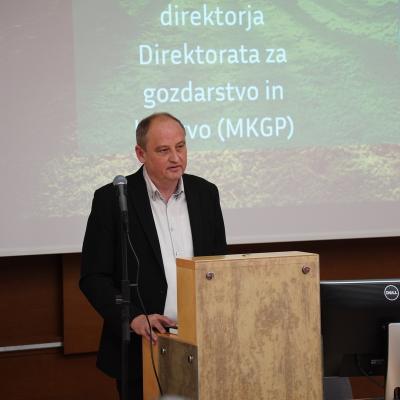 Generalni direktor Direktorata za gozdarstvo in lovstvo na Ministrstvu za kmetijstvo, gozdarstvo in prehrano Gregor Meterc