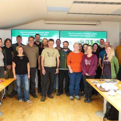 Obisk ce&scaron;ke delegacije, Centralna enota ZGS
