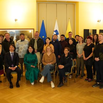 Obisk delegacije mongolskih gozdark v Celju