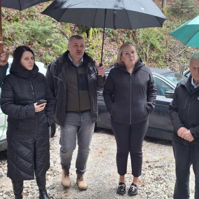Predstavitev obnove gozdov in gozdne infrastrukture ZGS na Koro&scaron;kem ministrici Mateji Čalu&scaron;ić ob vladnem obisku