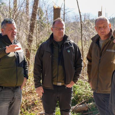 Ogled vetroloma in sanacije na Gorenjskem z MKGP