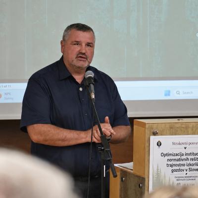 Posvet LEXSILVAE, direktor ZGS Gregor Danev