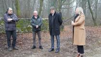 Prikaz učinkovite protipožarne infrastrukture na Krasu članom vlade na regijskem obisku