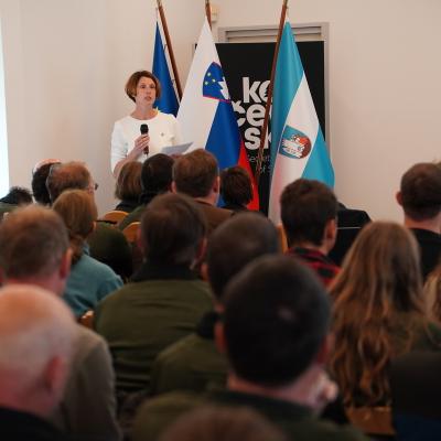 Nagovor vodje OE ZGS Kočevje Tine Kotnik