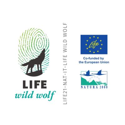 Logotip projekta LIFE Wild Wolf.