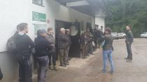 Nedeljski gozdarski nadzor na novomeškem delu Kočevskega Roga